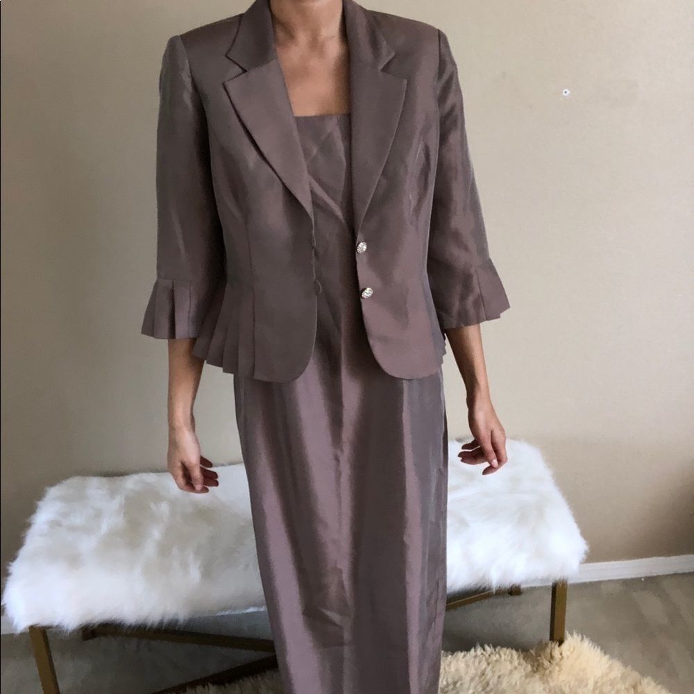 Alex evenings formal dress with jacket